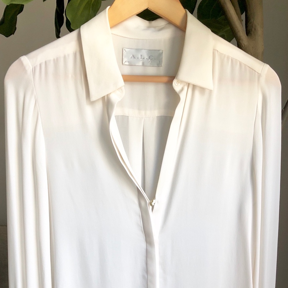 A.L.C. Silk Blouse